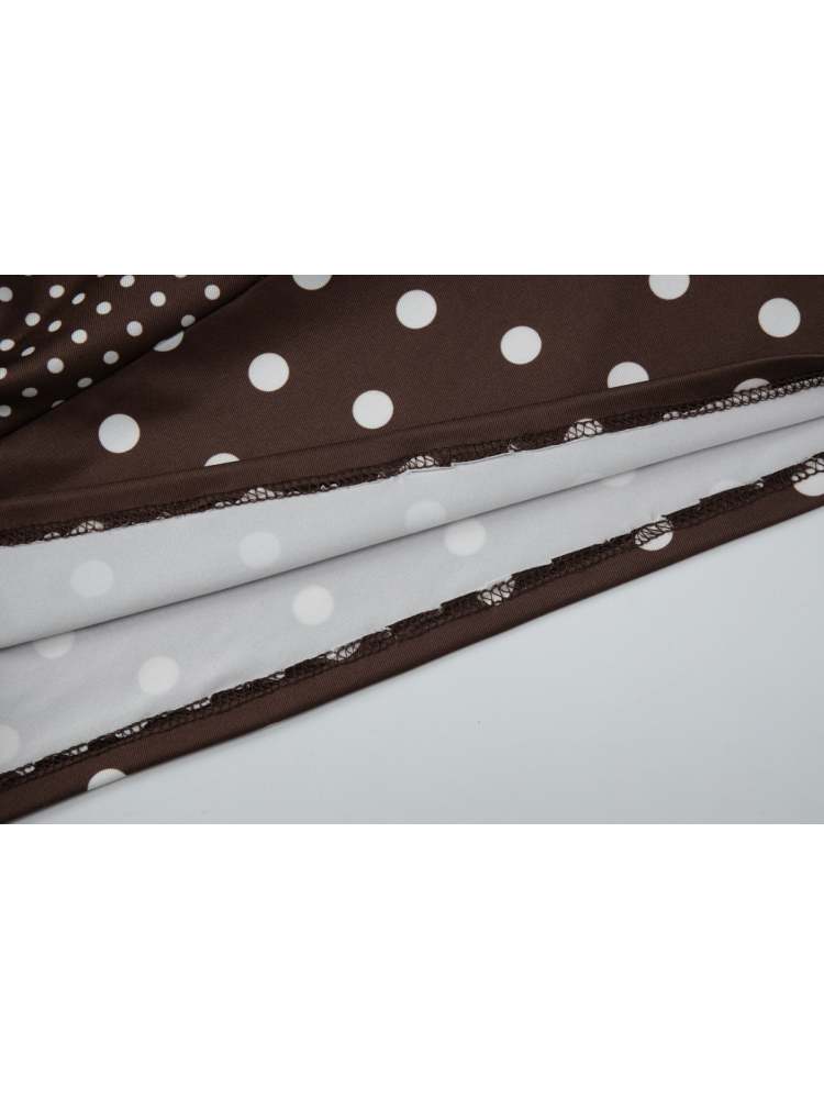 Halter Patchwork Dots Bow Backless Camisoles