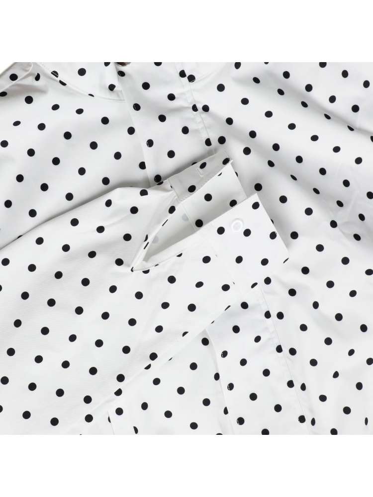 Polka Dots Lapel Jackets Short Sets