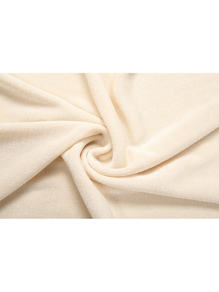 Faux Pearl Halter Backless Maxi Dress